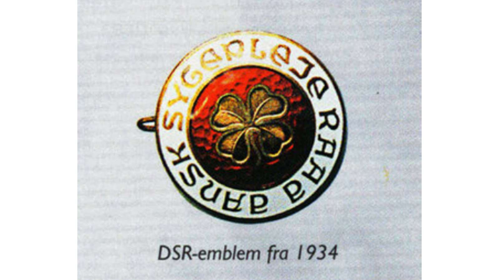 DSR-emblem fra 1934