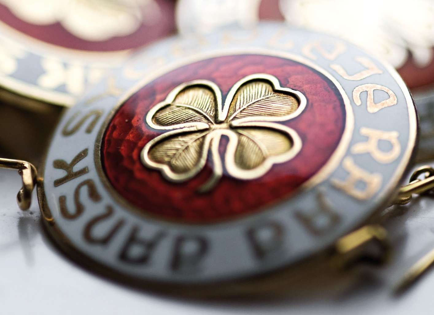 58759541 DSR's emblem tæt på.
