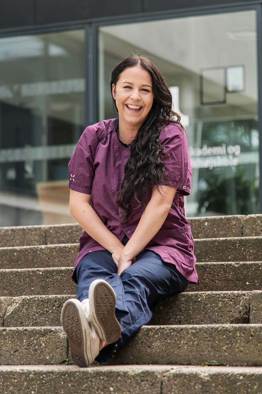 Natascha Donvig studerer til sygeplejerske på UCL i Svendborg