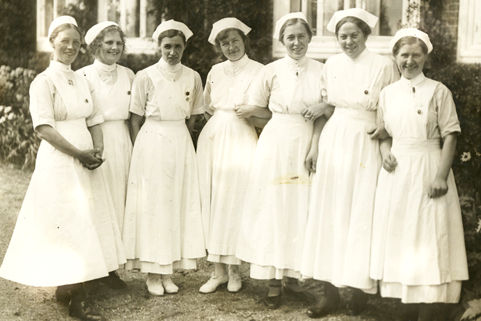 Foto fra Bispebjerg Hospital i 1920'erne