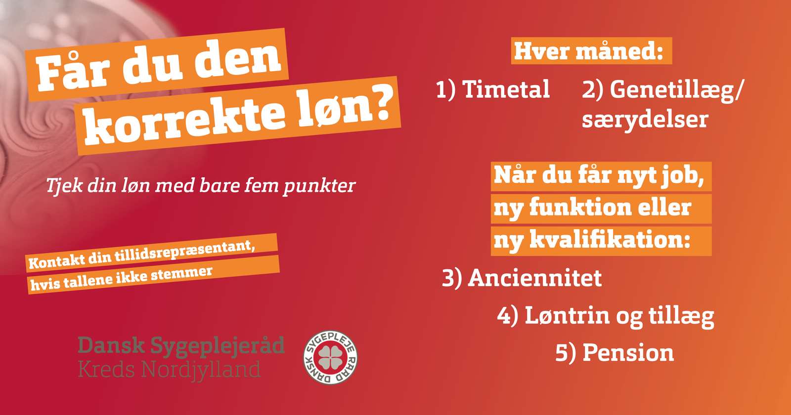 Løntjek - får du den korrekte løn?