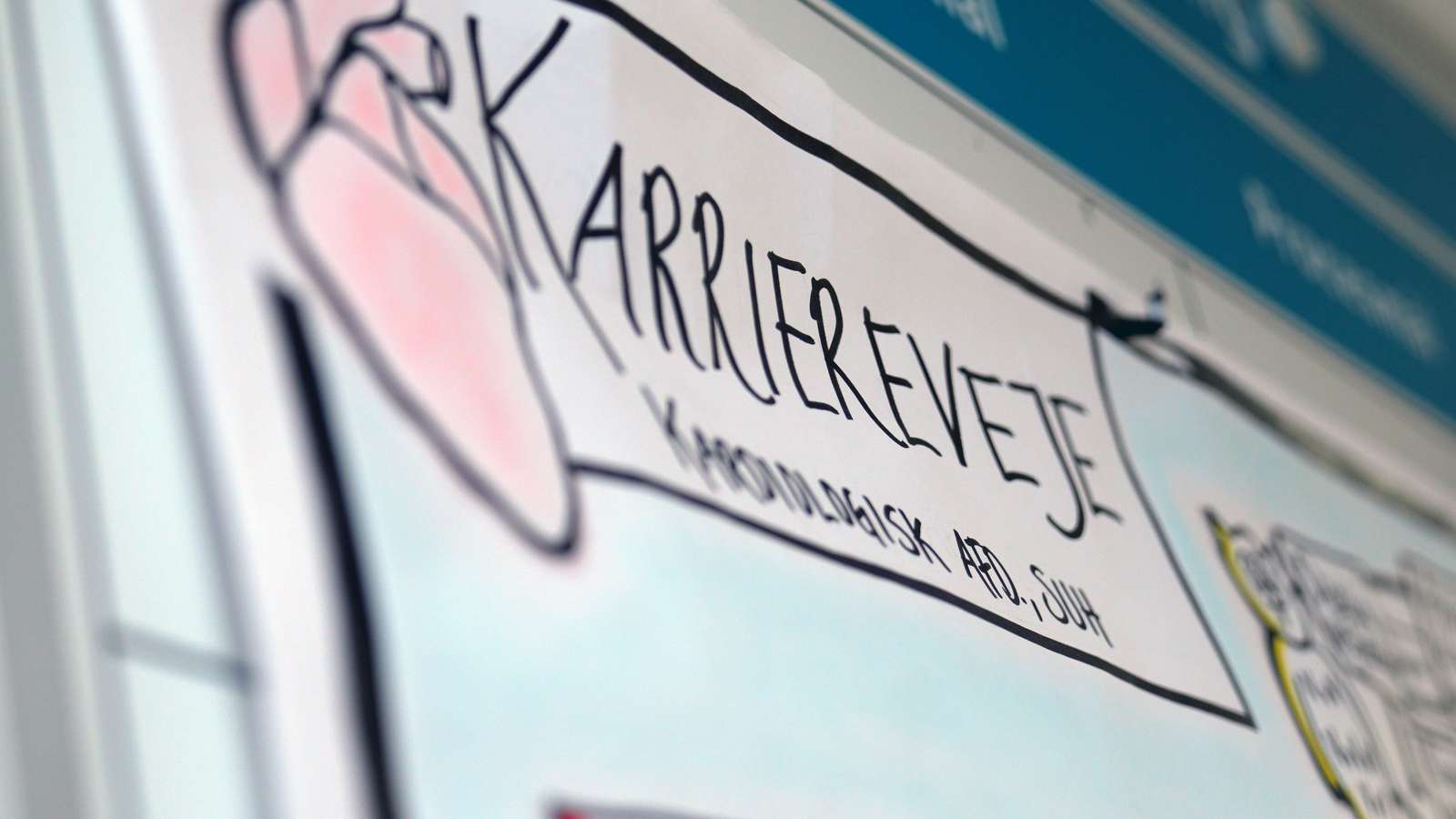 Sygeplejerskers karriereveje vises på plakat 69663217