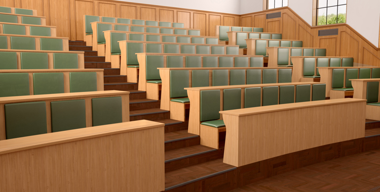 Tom studiestol - tompladsordningen