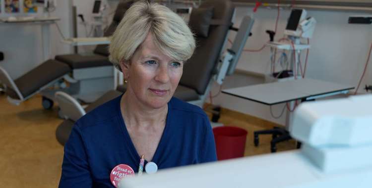 Sygeplejerske Helle Krüger har mærket konsekvenserne af overgangsalder