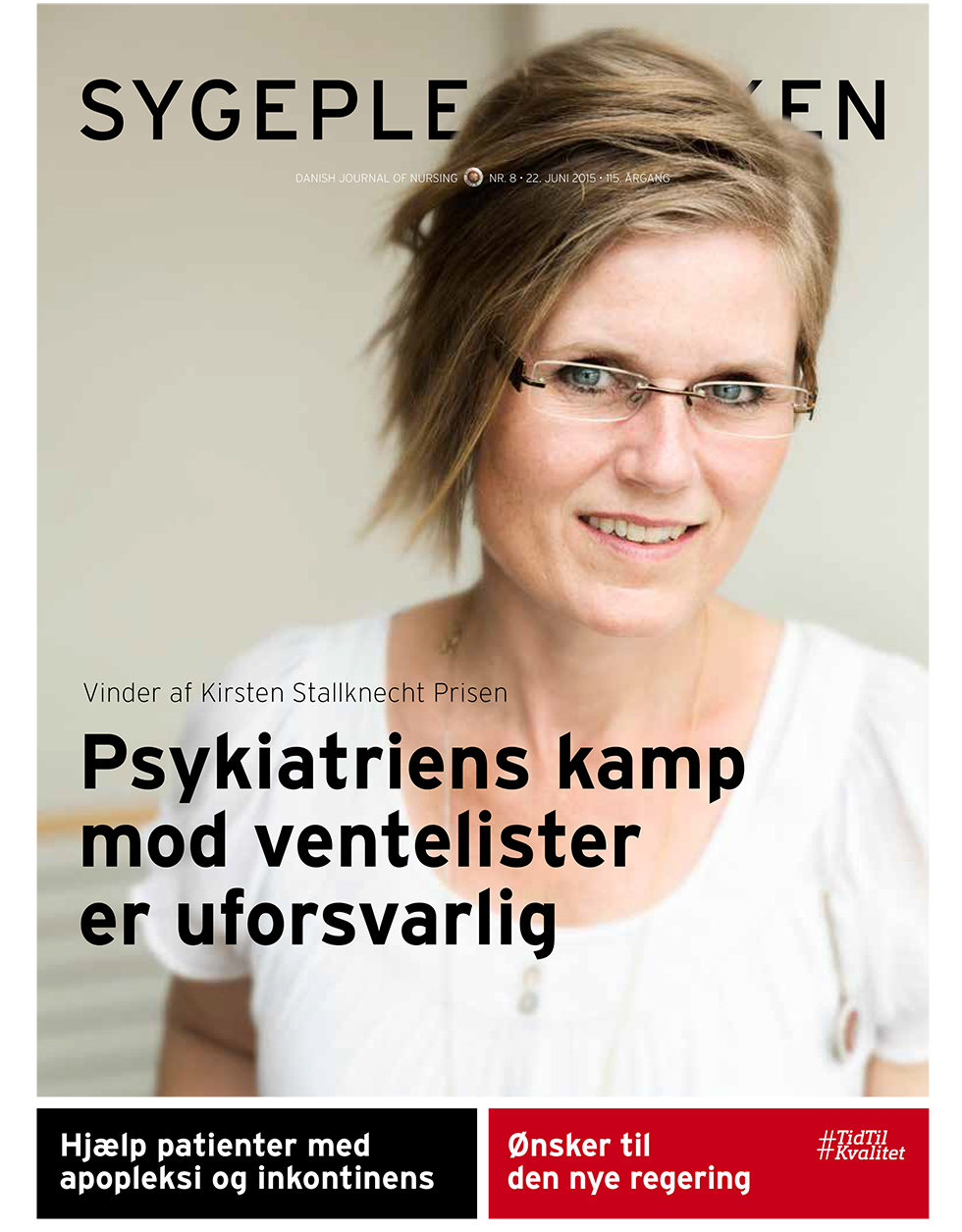 Sygeplejersken_2015_08 - magasinforsiden