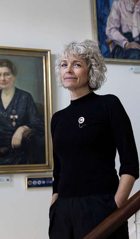 Dorthe Boe Danbjørg sort rullekrave