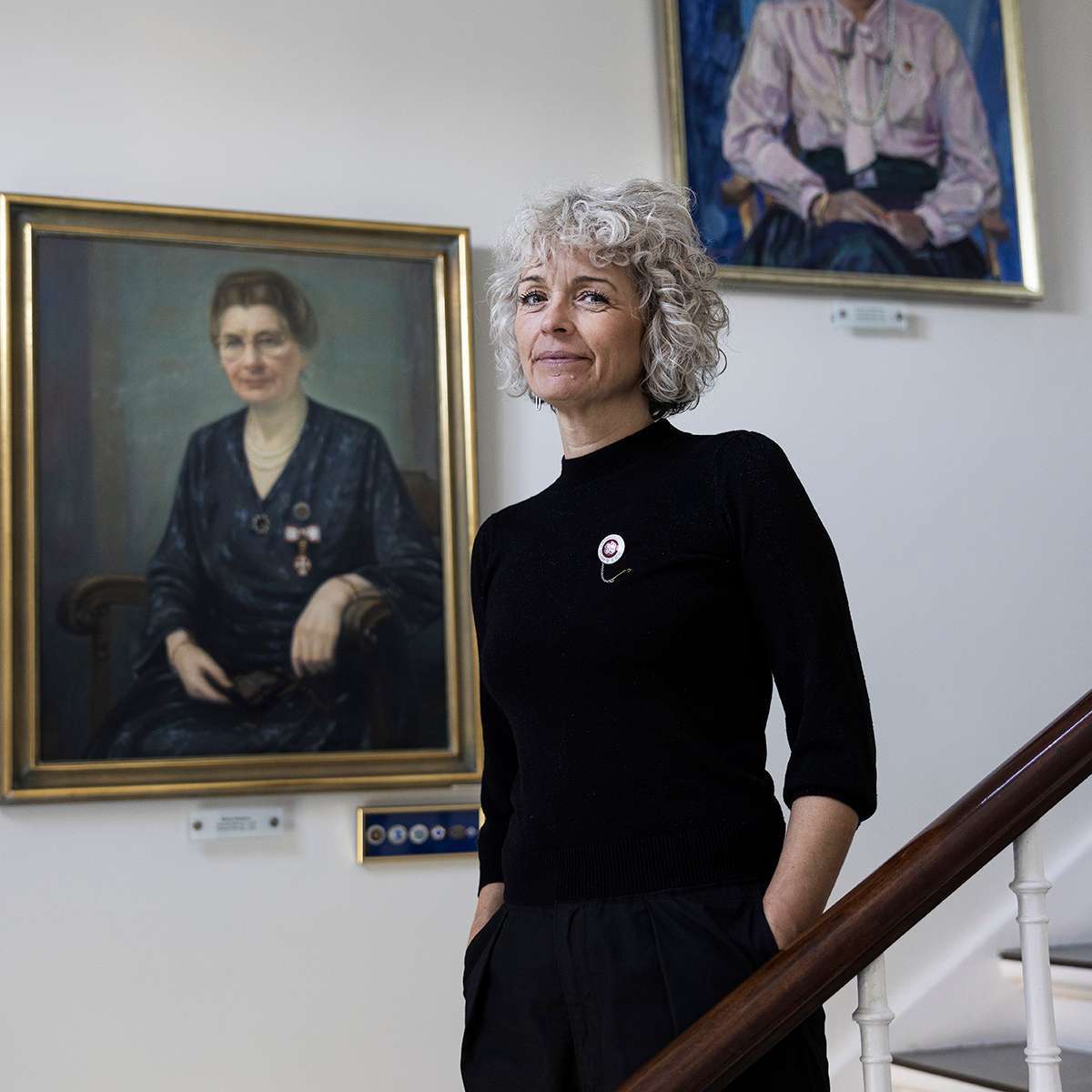 Dorthe Boe Danbjørg sort rullekrave