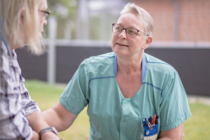 56-årige Nancy Mesch har været medlem af Dansk Sygeplejeråd siden 2008, da hun fik sit første job i Danmark.  