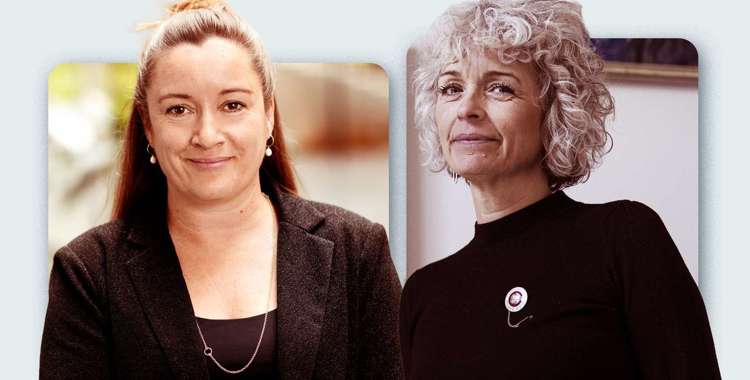 Louise Krog Larsen og Dorthe Boe Danbjørg