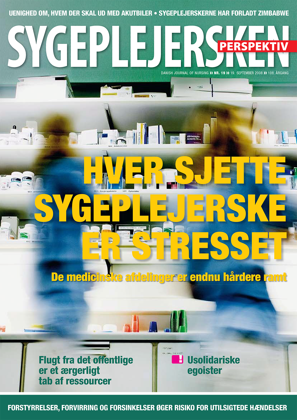 Sygeplejersken_2008_19 - magasinforsiden