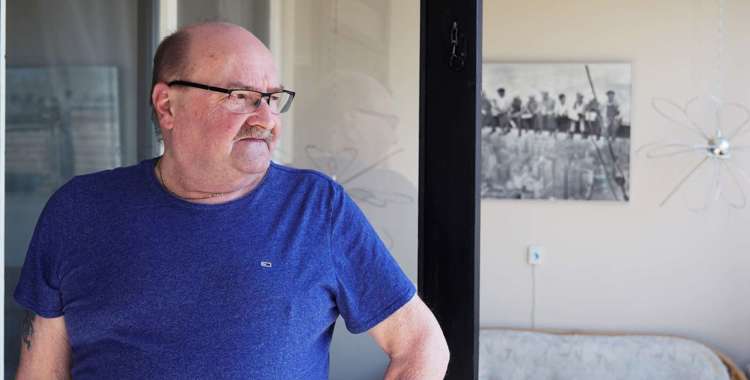 Johnny René Frederiksen er tilknyttet det udgående lungeteam i Aarhus.