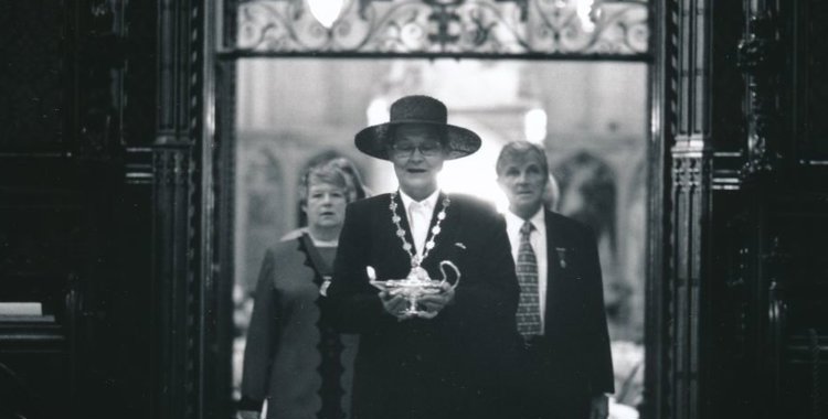 Kirsten Stallknecht Westminster Abbey ICN 100 års jubilæum
