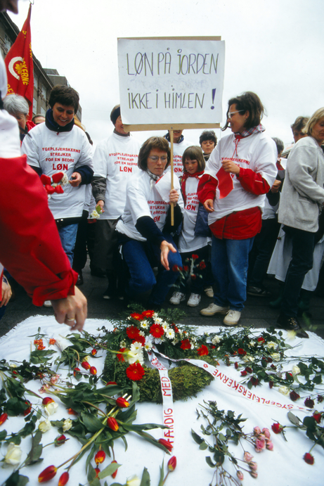 Demonstration i Slagelse 1995