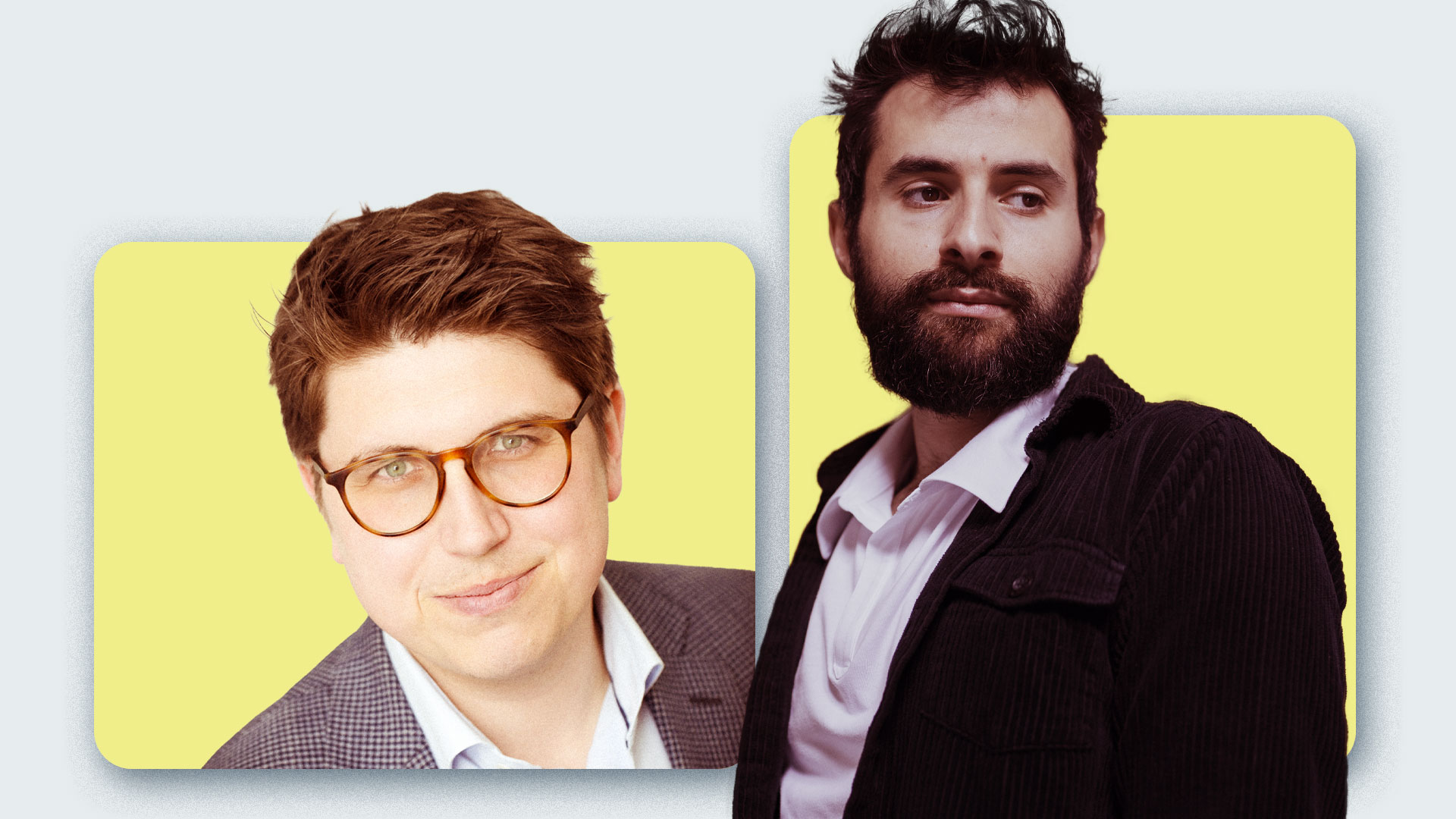 Christoffer Buster Reinhart, formand i Danske Regioners Sundhedsudvalg og Harun Demirtas, 1. næstforperson i Dansk Sygeplejeråd