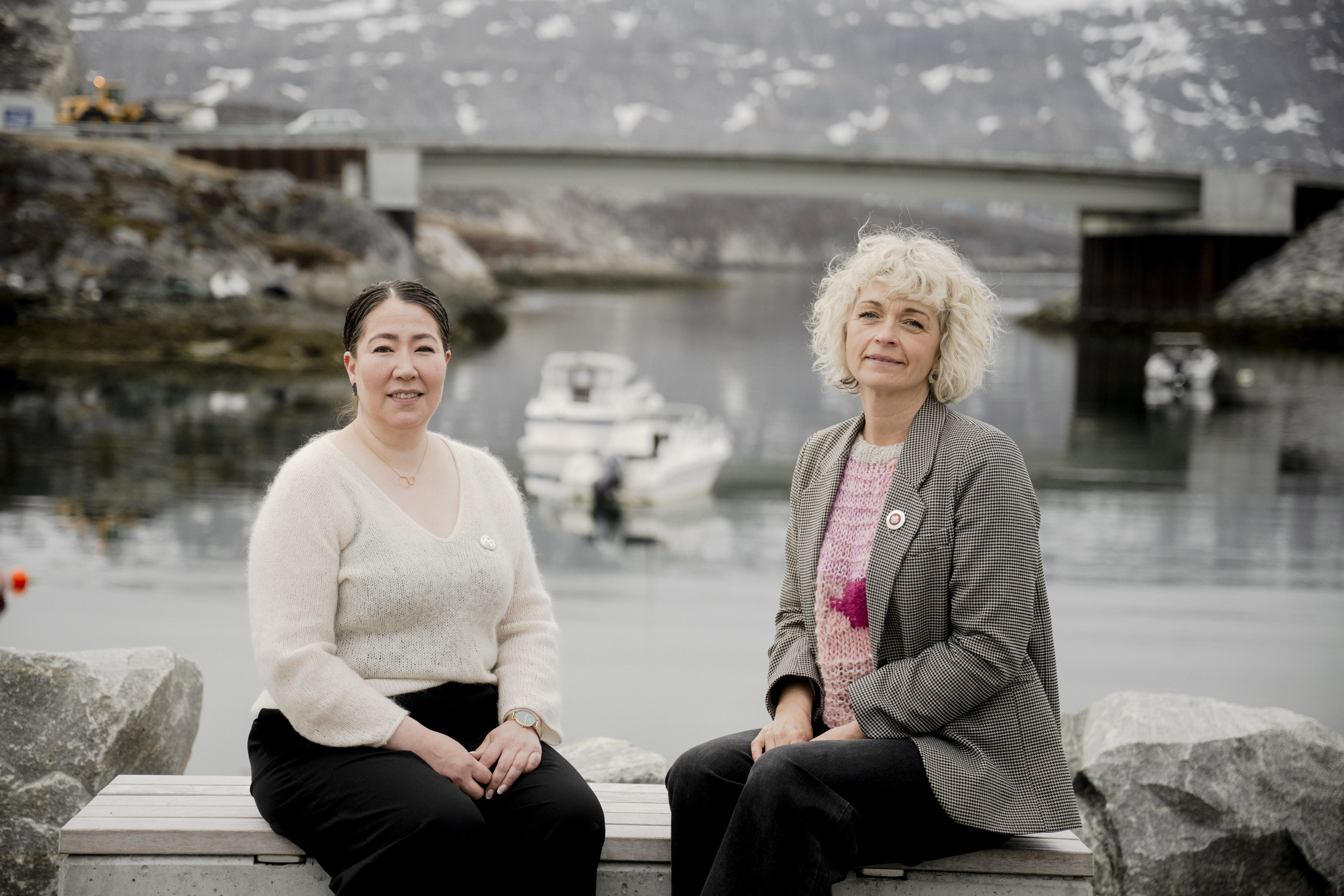 Dorthe Boe Danbjørg og Navarana Johansen