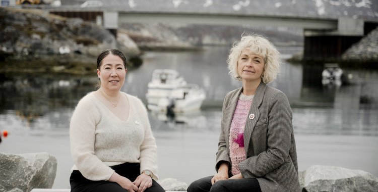 Dorthe Boe Danbjørg og Navarana Johansen