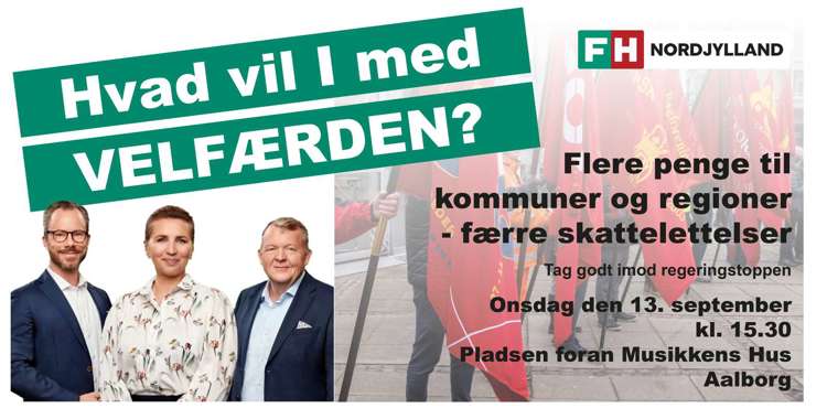 Regeringstoppen velfærd