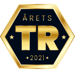 Logo for kåringen af Årets TR 2021