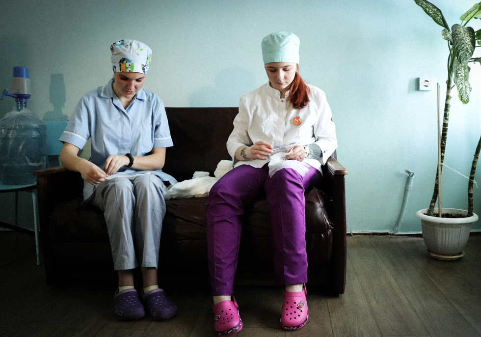 Zlata sygeplejestuderende i Ukraine