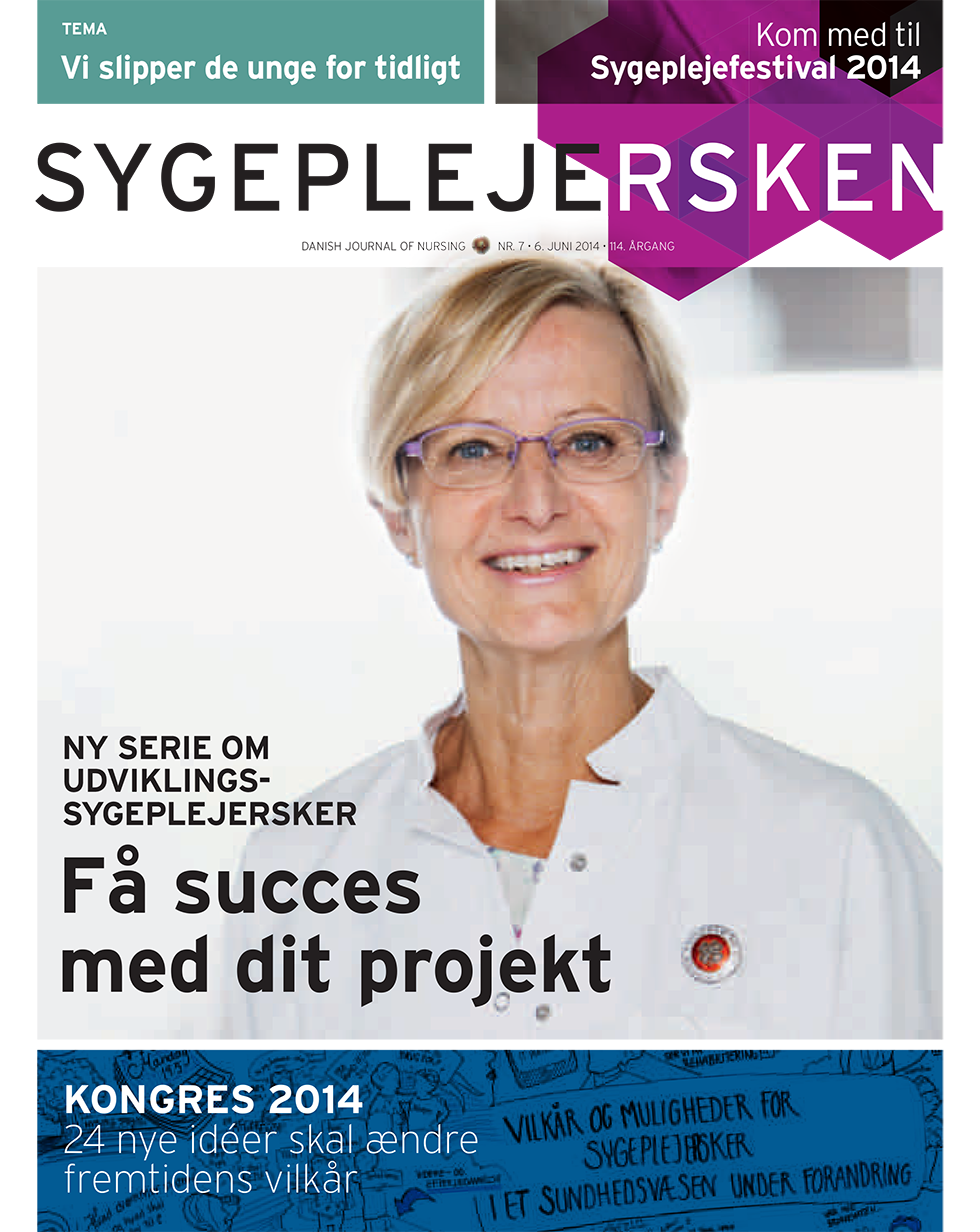 Sygeplejersken_2014_07 - magasinforsiden