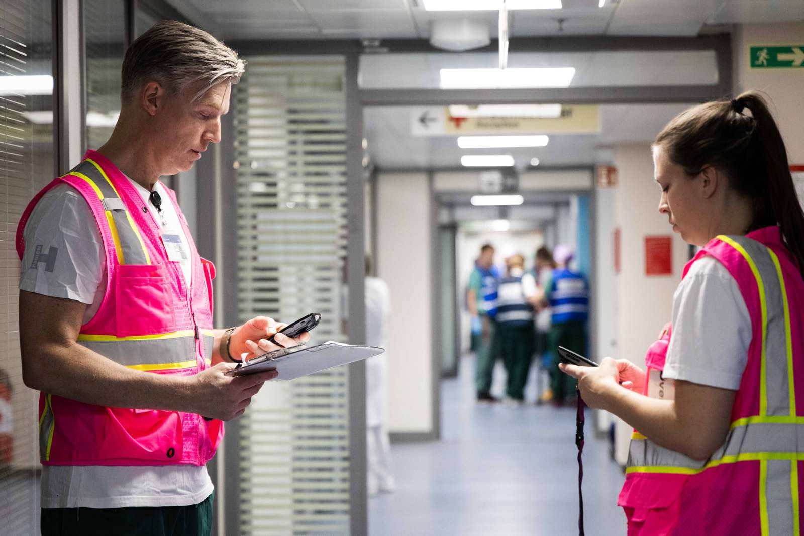 Camilla Mærsk og Kristian J. Andersen til beredskabsøvelse 69206389