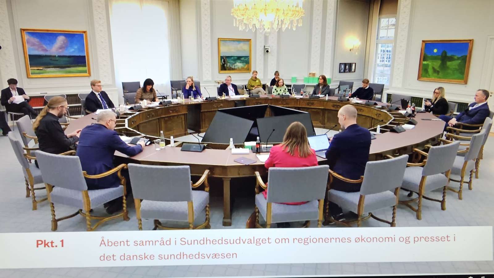 Samråd i Sundhedsudvalget.