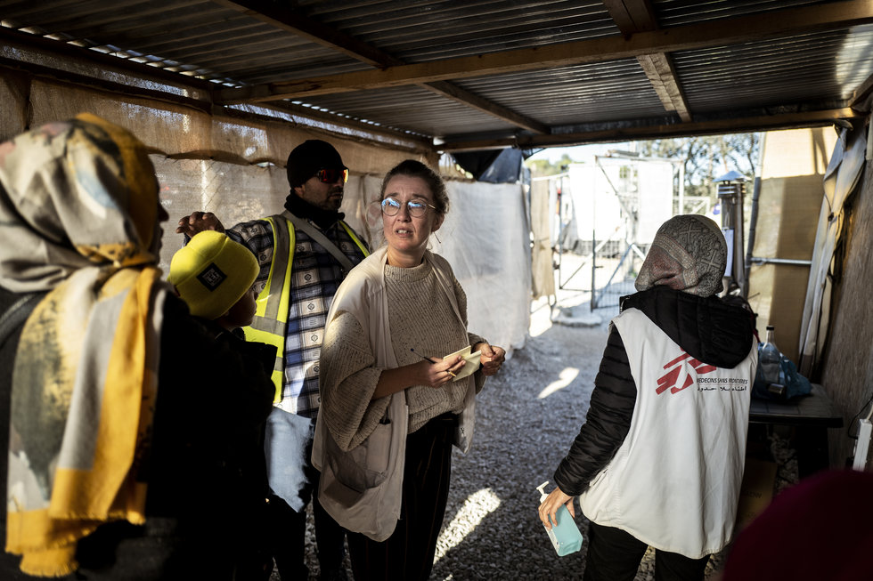 Flygtningelejr Lesbos, Moria-lejren