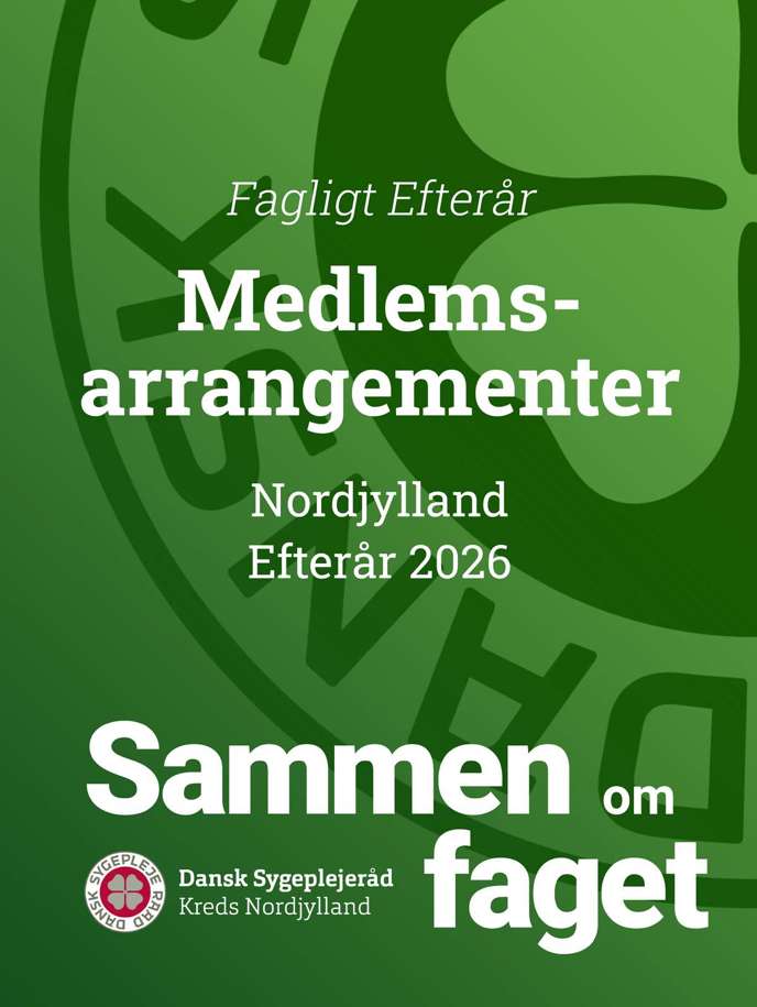 Arrangementer - plakater - efterår 2026
