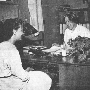 Agnes Henriksen på sit kontor hos Galle & Jessen