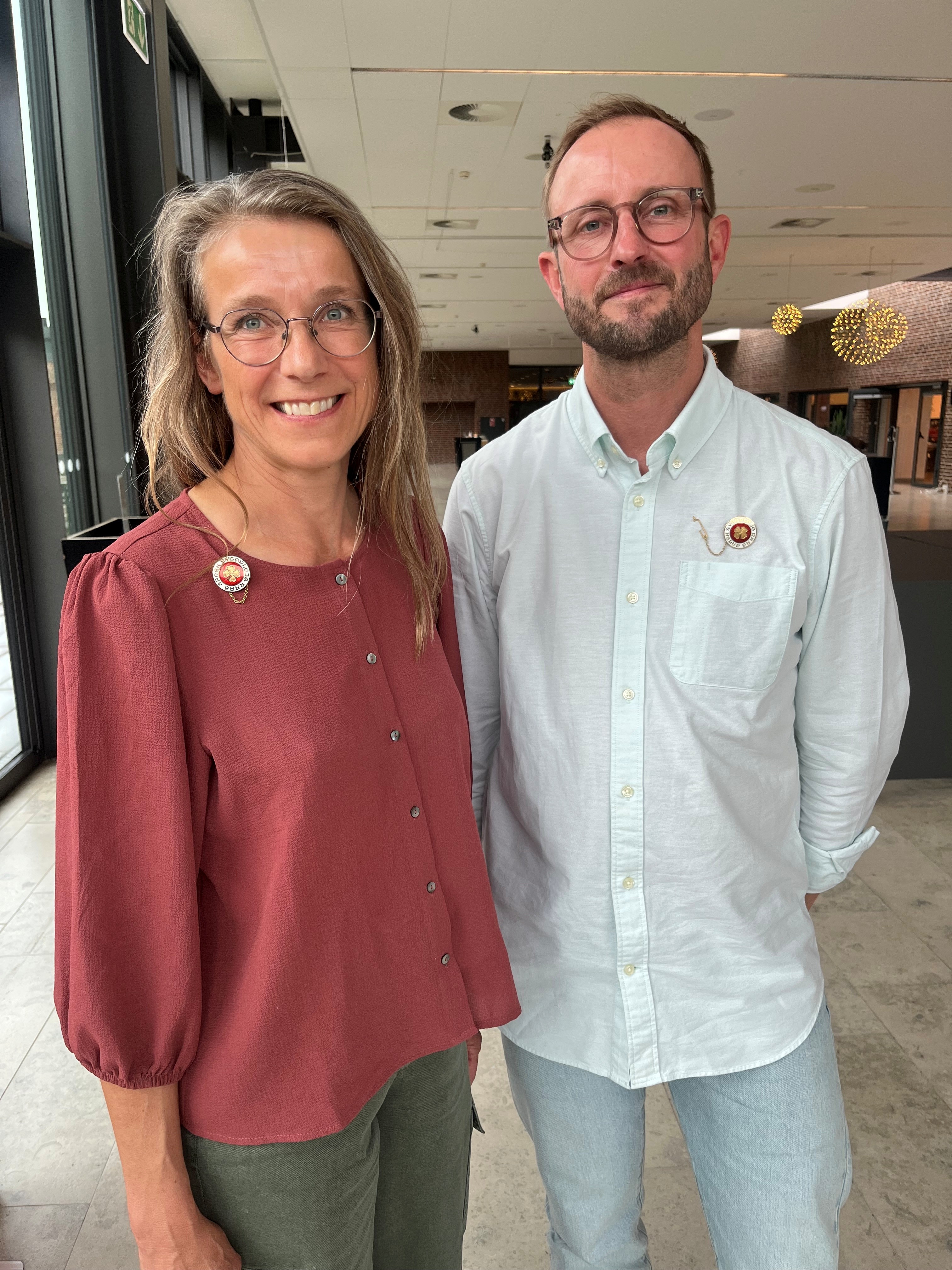 Inge Trelborg Møller og Jacob Gøtzsche