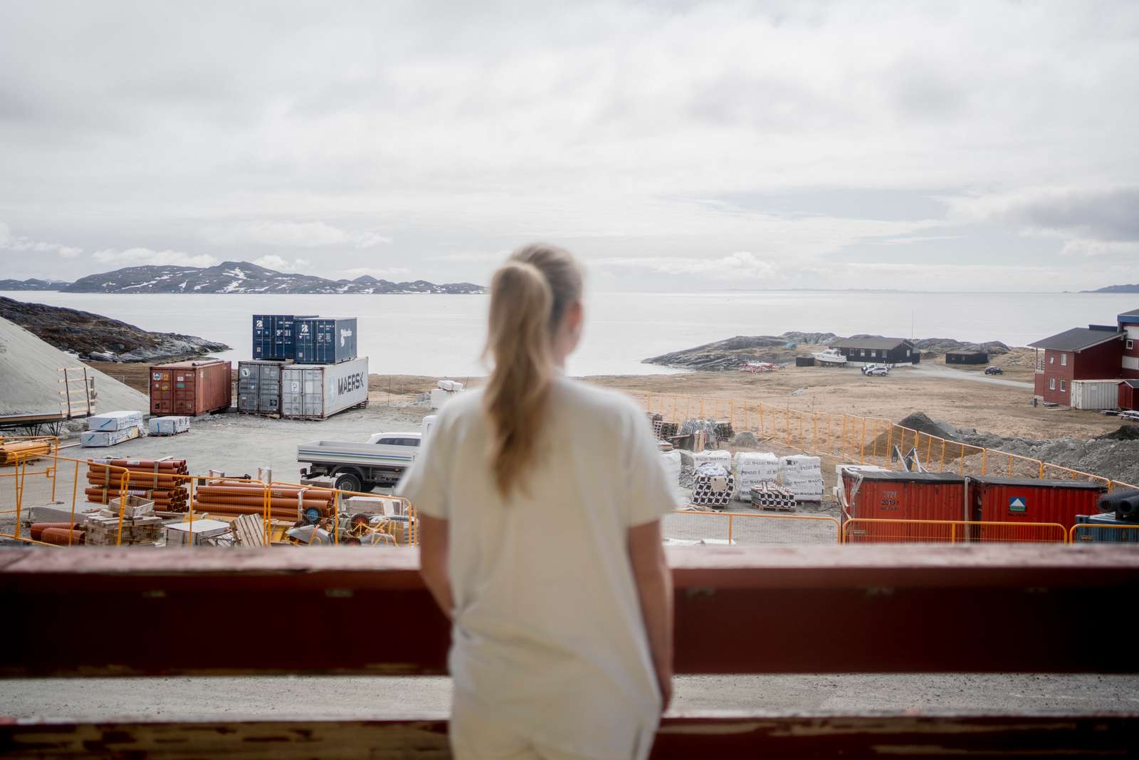 Udsigt udover grønland havn