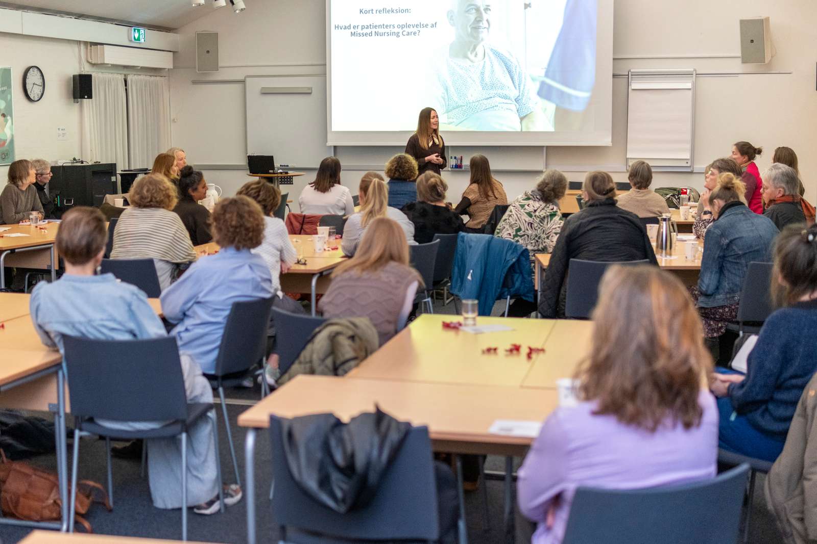 vi skal ikke bare tage en tilfredshedsundersøgelse for gode varer, sagde Britt Laugesen.