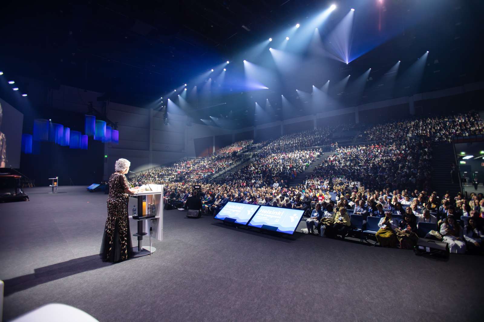 ICN Dr Pamela Cipriano under åbningen