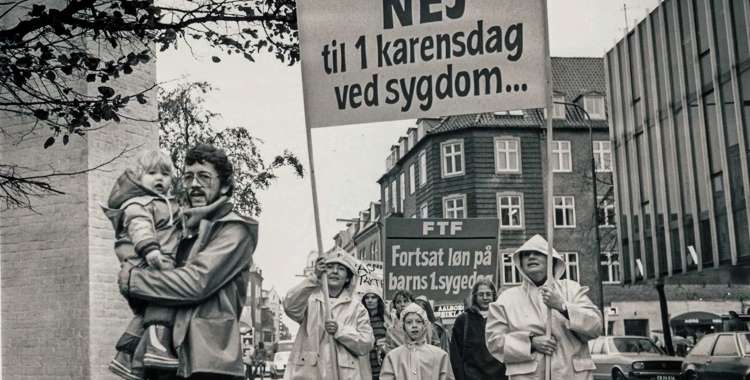 Demonstration imod regeringens indgreb i 1985 i Ålborg (5) rettet.png